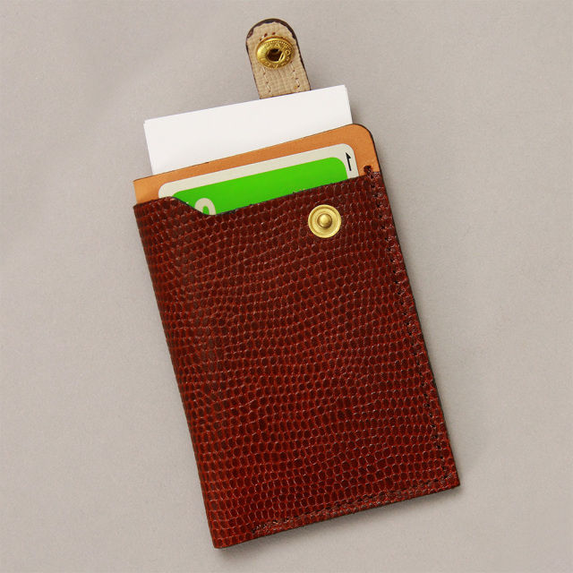 パスケース シンプル レザー 本革 牛革 日本製