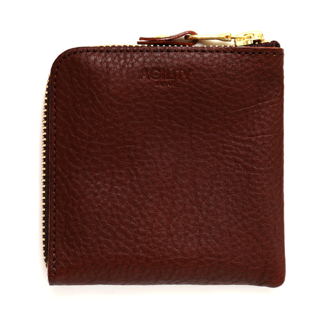 スクエアウォレット』(全4色)アリゾナ/薄マチでコンパクト L字