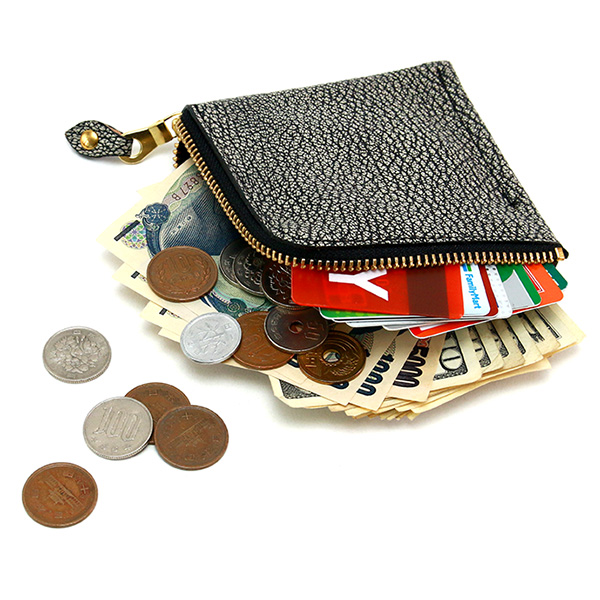 A&G パイソン柄コインケースウォレット　　エーアンドジー coin_case4628d.jpg