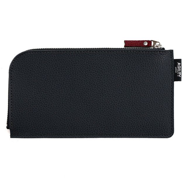 バイカラー 財布 長財布 L字ファスナー 極薄 メンズ レディース シンプル おしゃれ