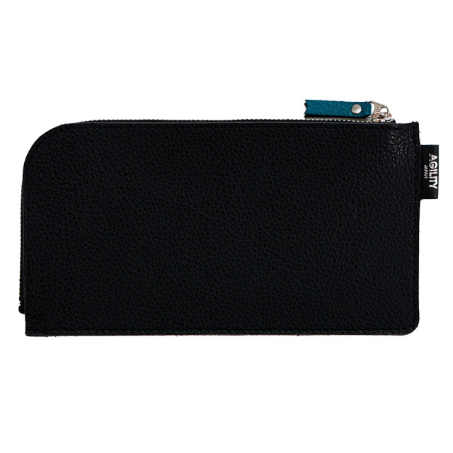 バイカラー 財布 長財布 L字ファスナー 極薄 メンズ レディース シンプル おしゃれ