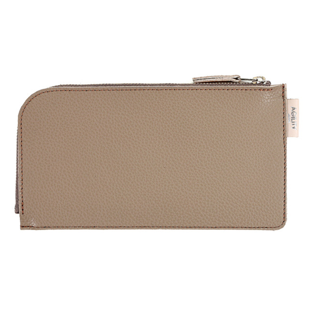 バイカラー 財布 長財布 L字ファスナー 極薄 メンズ レディース シンプル おしゃれ