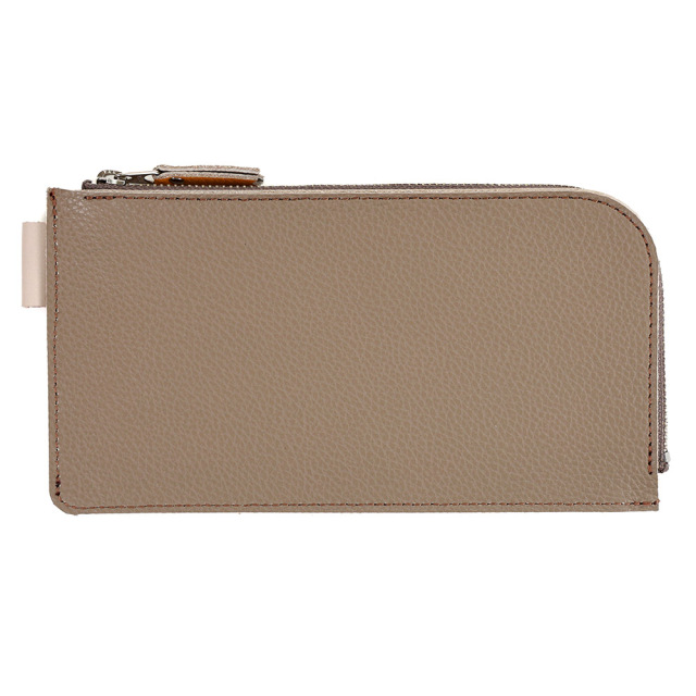 バイカラー 財布 長財布 L字ファスナー 極薄 メンズ レディース シンプル おしゃれ