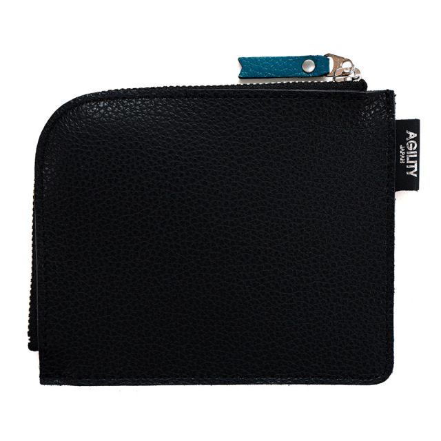 バイカラー 折財布 L字ファスナー 極薄 二つ折り財布 レディース シンプル おしゃれ