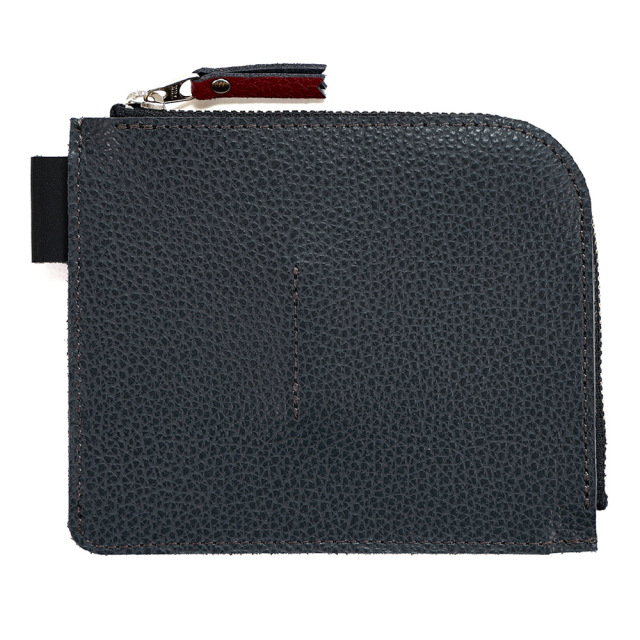 バイカラー 折財布 L字ファスナー 極薄 二つ折り財布 レディース シンプル おしゃれ