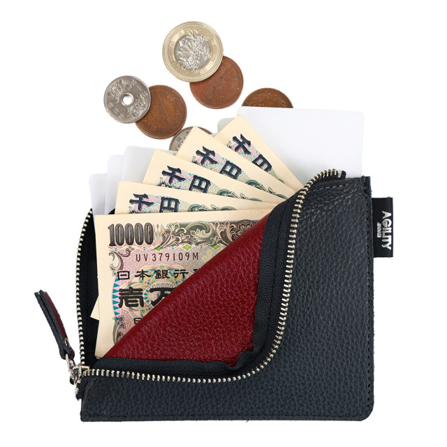 メンズ財布 11,166 ヤヌス ミドルウォレット』(全3色)プレミアムダブル/裏・表バイカラー