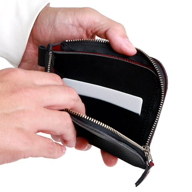 ヤヌス ミドルウォレット』(全3色)プレミアムダブル/裏・表バイカラー