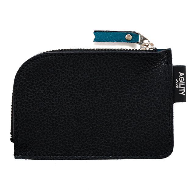 バイカラー ミニ財布 L字ファスナー 極薄 小さい財布 レディース シンプル おしゃれ