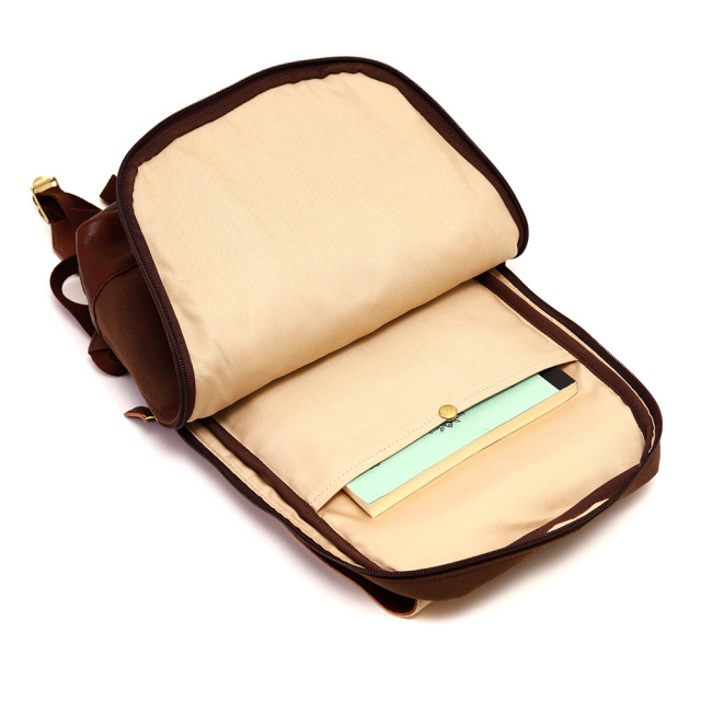 日本製 リュックサック バックパック 本革 キャンバス 異素材