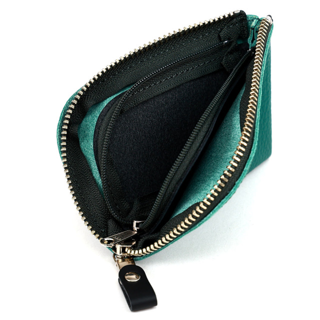 コンパクト コインケース 小銭入れ ミニ財布 L字ファスナー 革 コンパクト 小さめ 