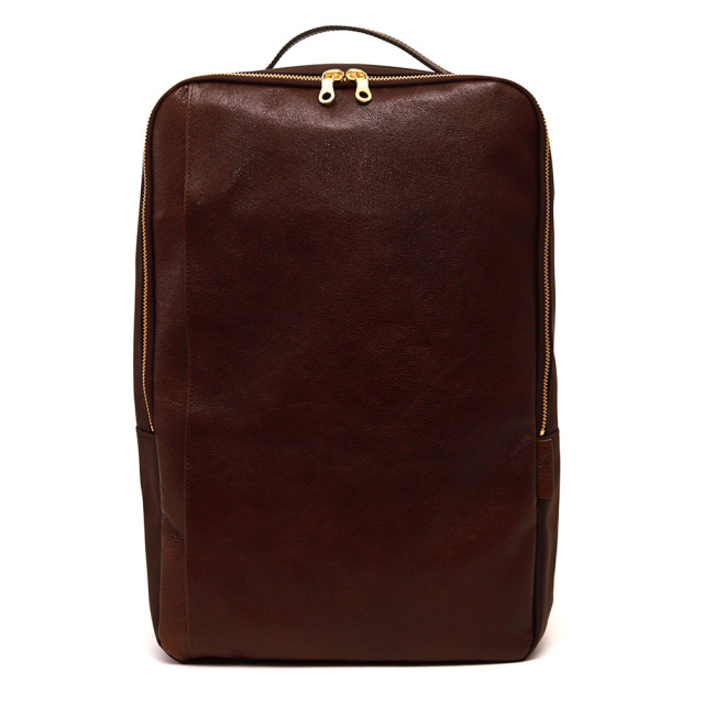 豚革 ピッグレザー スクエア 軽量 リュック バックパック A4 ビジネス