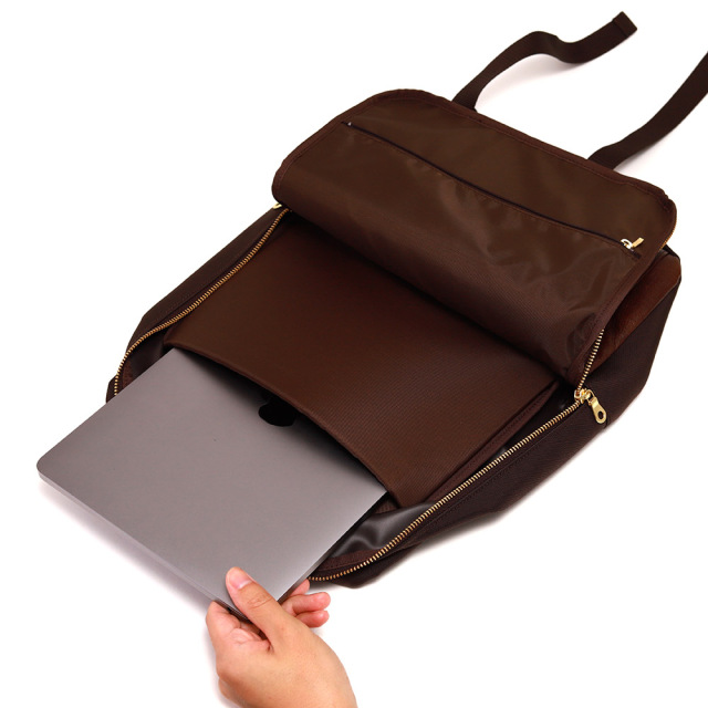 豚革 ピッグレザー スクエア 軽量 リュック バックパック A4 ビジネス