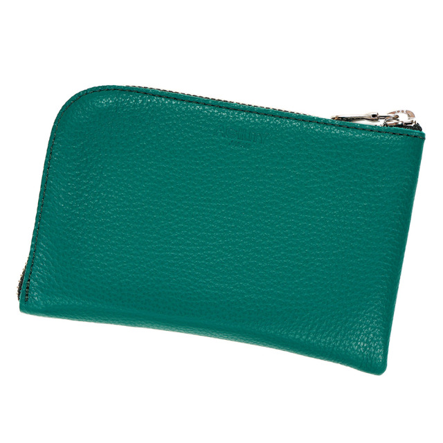 スマホ 財布 L字ファスナー 牛革 スマホが入る ミニ財布 コンパクトウォレット小さい