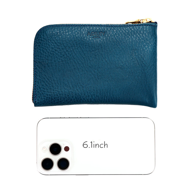 スマートウォレット』(全6色)アリゾナ/スマホも入るL字ファスナー二