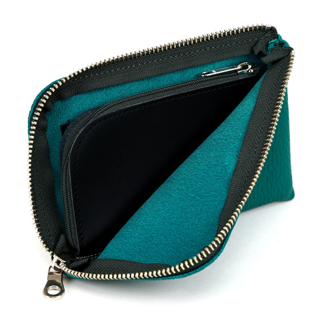 スマホ 財布 L字ファスナー 牛革 スマホが入る ミニ財布 コンパクトウォレット小さい