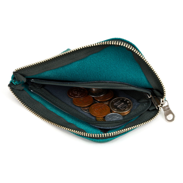 スマホ 財布 L字ファスナー 牛革 スマホが入る ミニ財布 コンパクトウォレット小さい