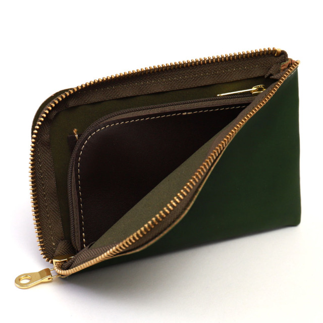 スマホ 財布 L字ファスナー 牛革 スマホが入る ミニ財布 コンパクト 小さい