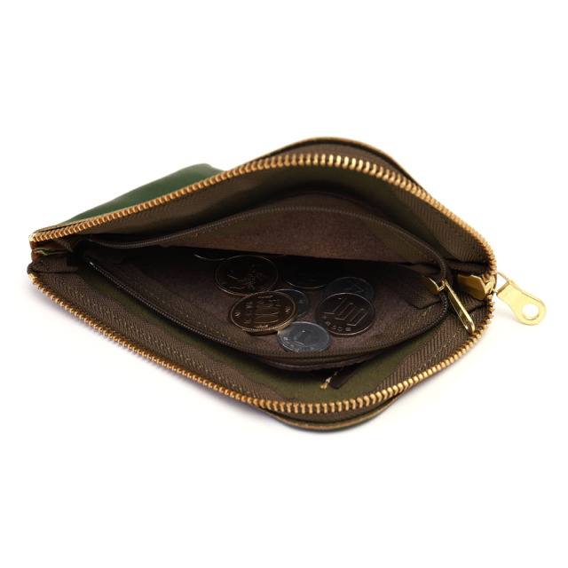 スマホ 財布 L字ファスナー 牛革 スマホが入る ミニ財布 コンパクト 小さい