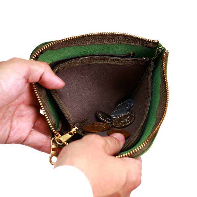 スマホ 財布 L字ファスナー 牛革 スマホが入る ミニ財布 コンパクト 小さい