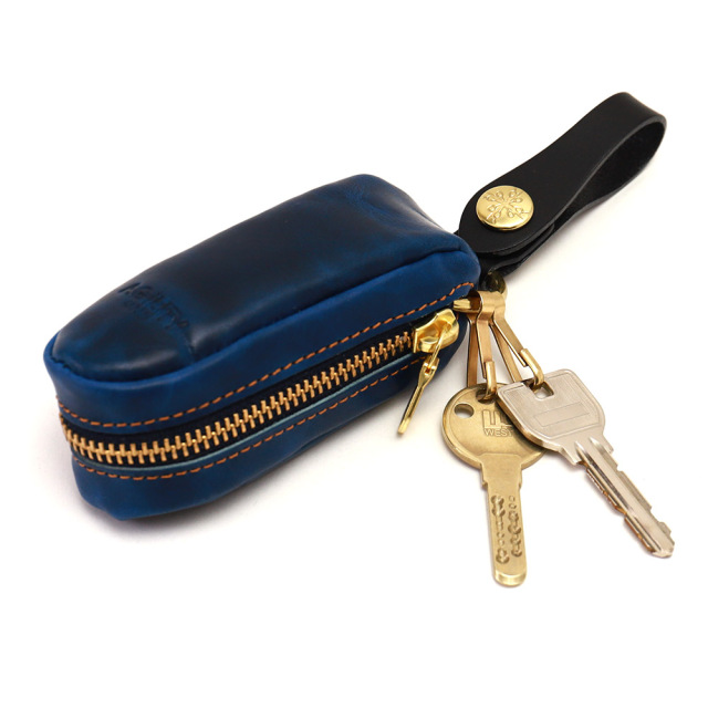 キーケース リモコンキー スマートキー レザー 革 ベルトループ レザーアイテム