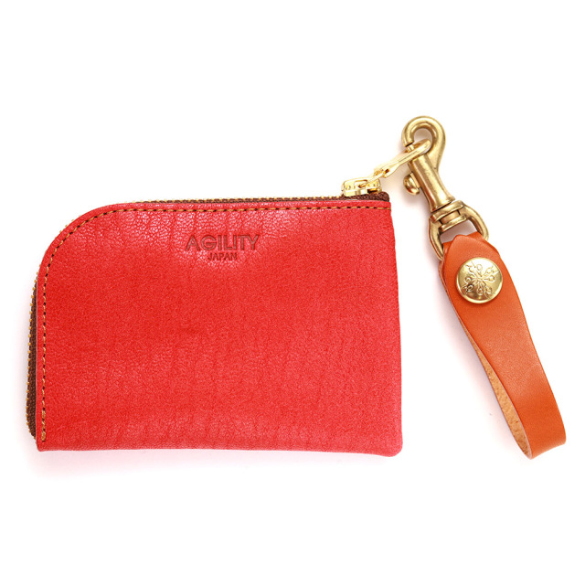 コインケース 小銭入れ カードケース アルジャン オージー 山羊革 日本製 グリーン