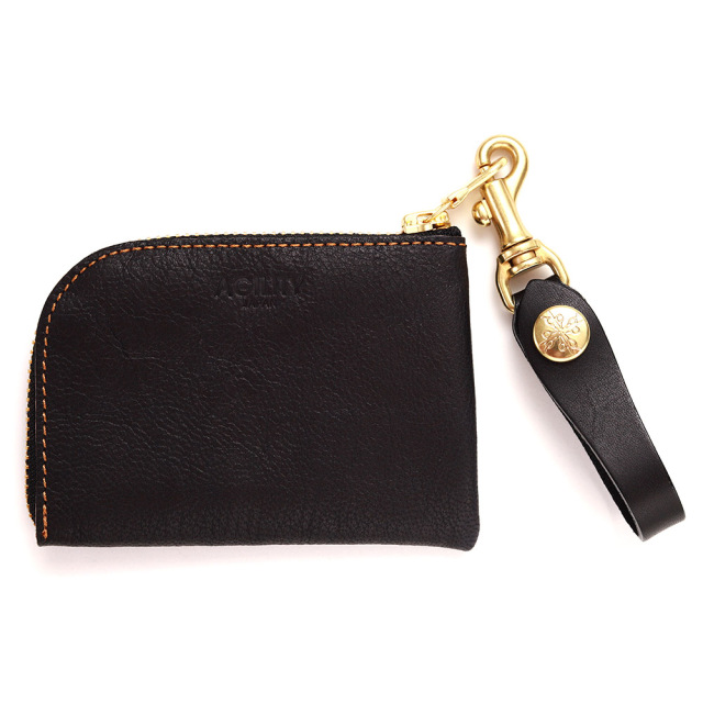 Longchamp Black Le Pliage Original Handle Pouch with strap
