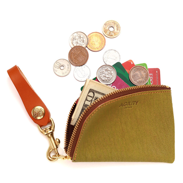 コインケース 小銭入れ カードケース アルジャン オージー 山羊革 日本製