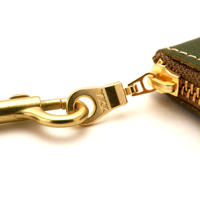 コインケース 小銭入れ L字ファスナー 小さい コンパクト ミニ ベルトループ 本革