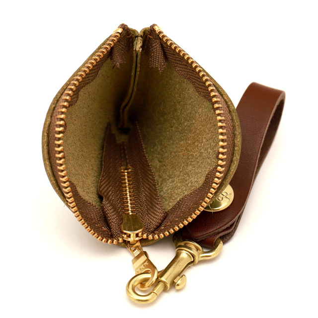 コインケース 小銭入れ L字ファスナー 小さい コンパクト ミニ ベルトループ 本革