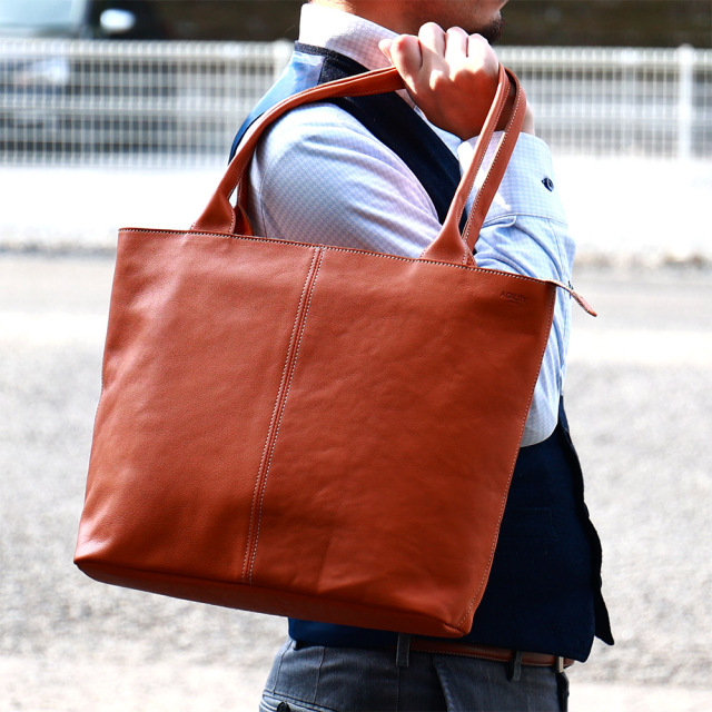 本革 トートバッグ レザートート 軽量 軽い ヌメ革 日本製 A4