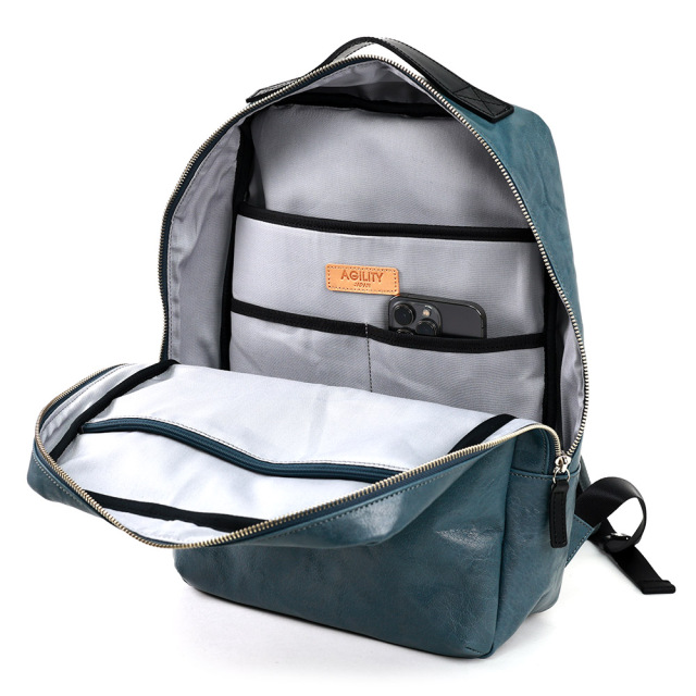 リュックサック ビジネスリュック バックパック A4 13インチ ノートパソコン レザー 本革