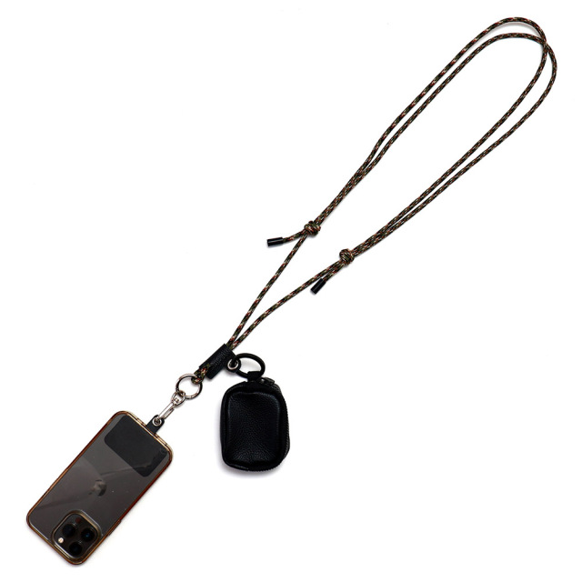 パラコード ストラップ ネックストラップ 細い シンプル おしゃれ ショルダーベルト