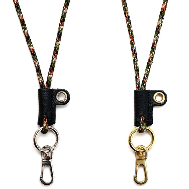 パラコード ストラップ ネックストラップ 細い シンプル おしゃれ ショルダーベルト