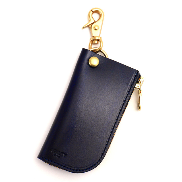 キーケース 刀 鞘 日本刀 キーリング リモコンキー 牛革 レザー 日本製