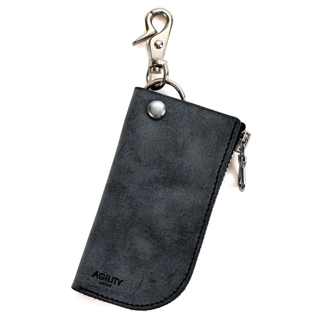 キーケース スマートキー 本革 レザー キーリング キーフック 日本製