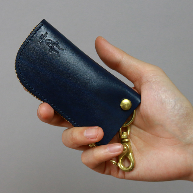 キーケース L字 おしゃれ プレゼント L字 本革 レザー 革の宝石 キーリング