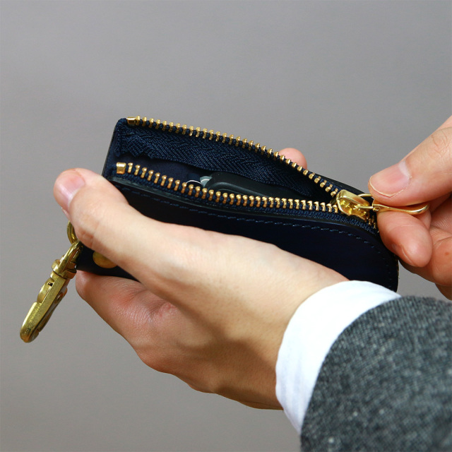 キーケース L字 おしゃれ プレゼント L字 本革 レザー 革の宝石 キーリング