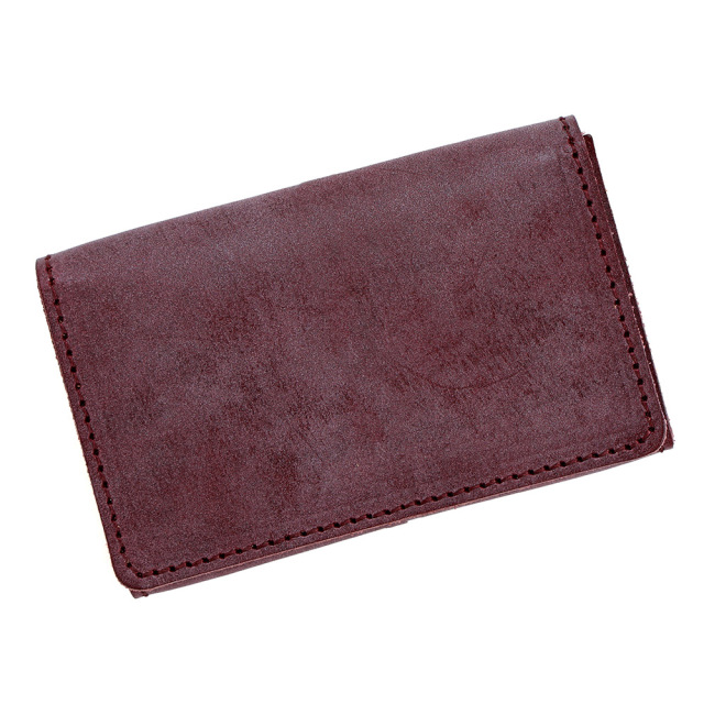 シェノン』(全6色)牛革のみで仕立てたシンプルデザインの名刺入れ 60枚