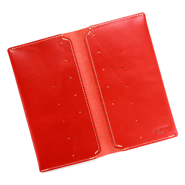 長財布 折財布 カード お札 シンプル 薄型 10枚 内ポケット 本革 レザー