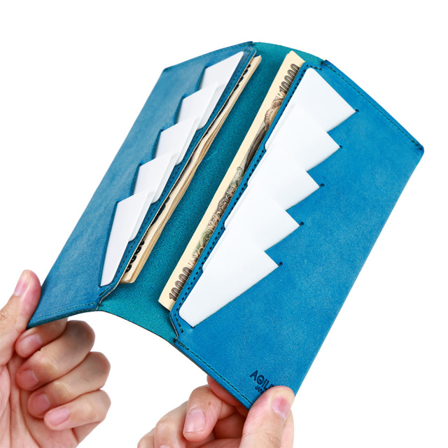 ランジェ』(全5色)ロロマ/お札とカードだけが入る財布 シンプル札入れ