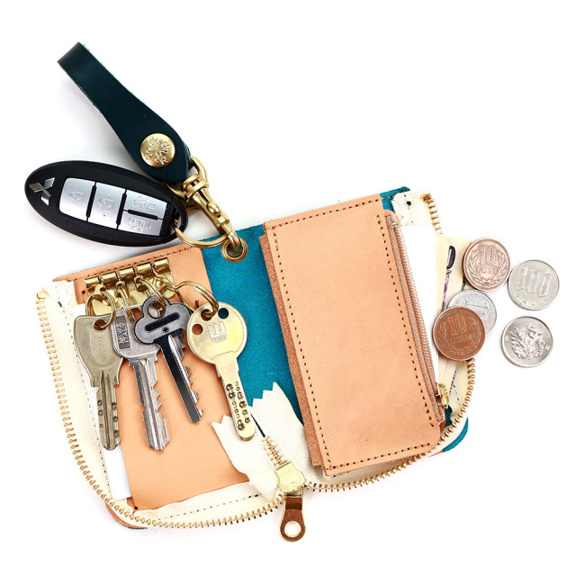 アジリティアッファ(AGILITY affa)『アンブルジェII』キーケース スマートキー対応 2個 財布一体型 小銭入れ付き 三つ アジリティアッファ  (AGILITY affa)『コンパイル』キーケース コインケース 小銭入れ スマートキー L字ファスナー 革 レザー ターコイズ アジリティ ... アジリティアッファ(AGILITY affa)『コンパイル』キーケース コインケース 小銭入れ スマートキー L字ファスナー 一体型