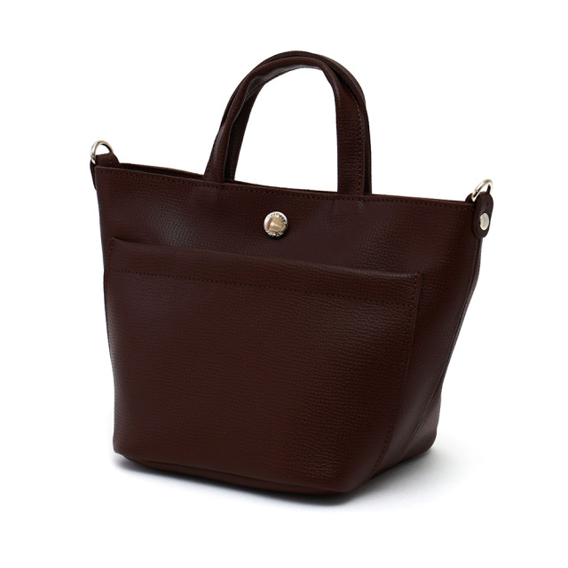 トートバッグ ミニトート レザー 本革 2way ショルダーバッグ ポシェット 可愛い