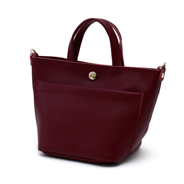 トートバッグ ミニトート レザー 本革 2way ショルダーバッグ ポシェット 可愛い
