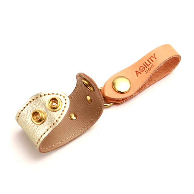 リエール』(全2色)ルーチェ/手袋を無くさない 2段階で調整可能な本革