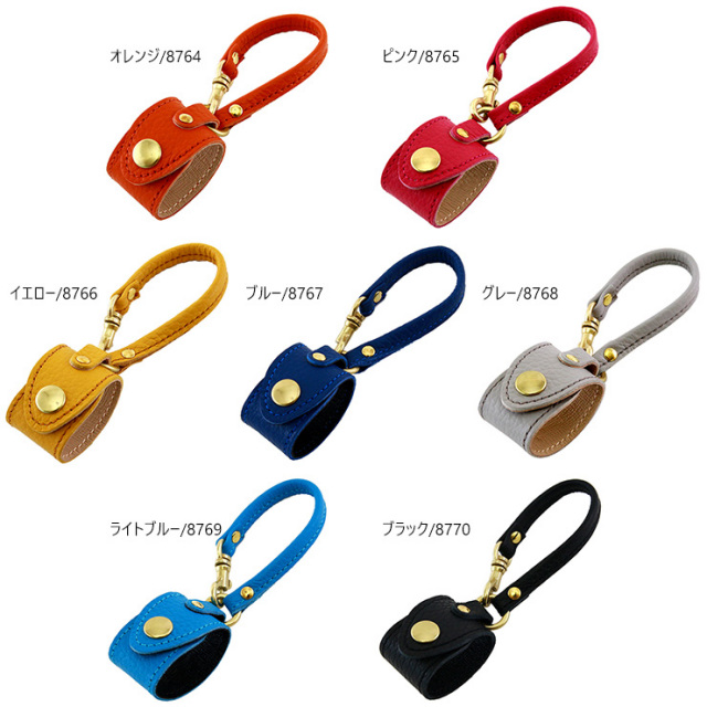 レガン』(全7色)イタリアンシュリンク/本革製のグローブホルダー 手袋