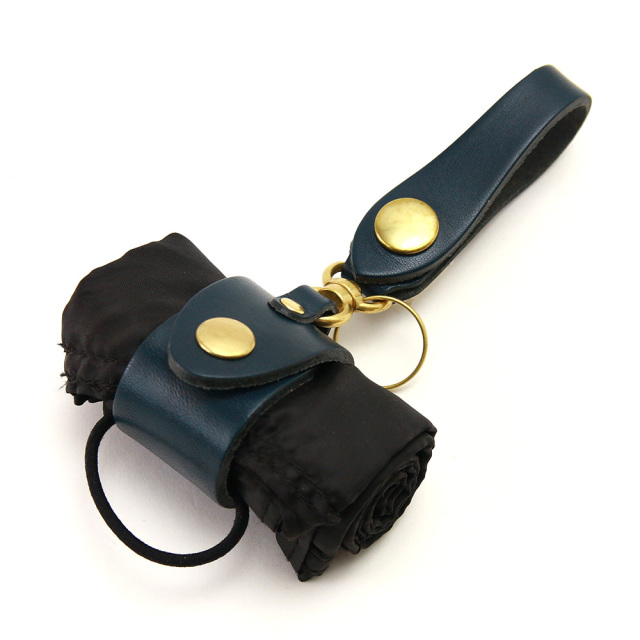 マイバッグホルダー』(全5色)本ヌメ/「もう忘れない」 エコバッグを