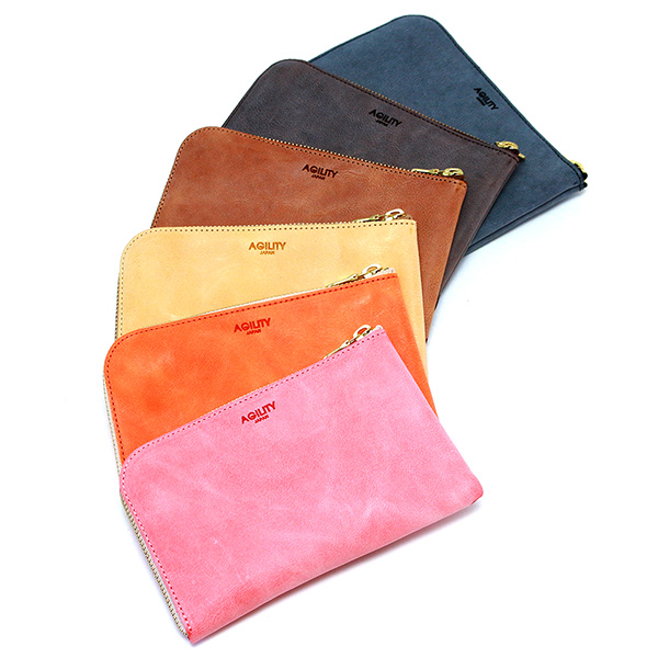 まあおサイフ 藍染レザー がま口ウォレット | 財布 | BAGGYPORT ONLINE STORE