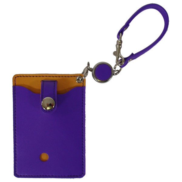 日本製 パスケース IC定期券 Suica ペンギン リール付き