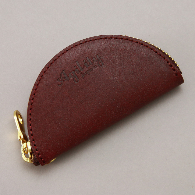 ドゥミ』(全7色)ロロマ/半月型フォルムのシンプルな キーケース付き