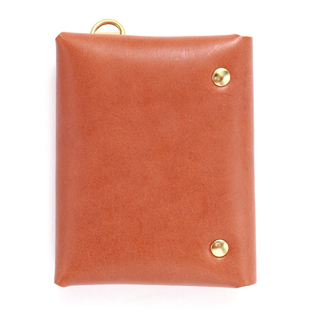 一体型 キーケース カードキー カードが入る カードも入る 三つ折り 本革 レザー